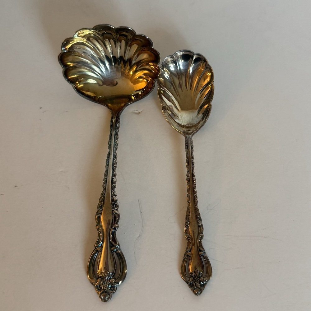 International Deepsilver SilverPlate Flatware Set 62 PCs 12 Servings Orleans Box - Picture 10 of 11